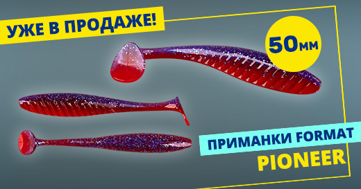 Уже в продаже! Новинка — приманка Pioneer в размере 50 мм поступила на склад Уже в продаже! Новинка — приманка Pioneer в размере 50 мм поступила на склад